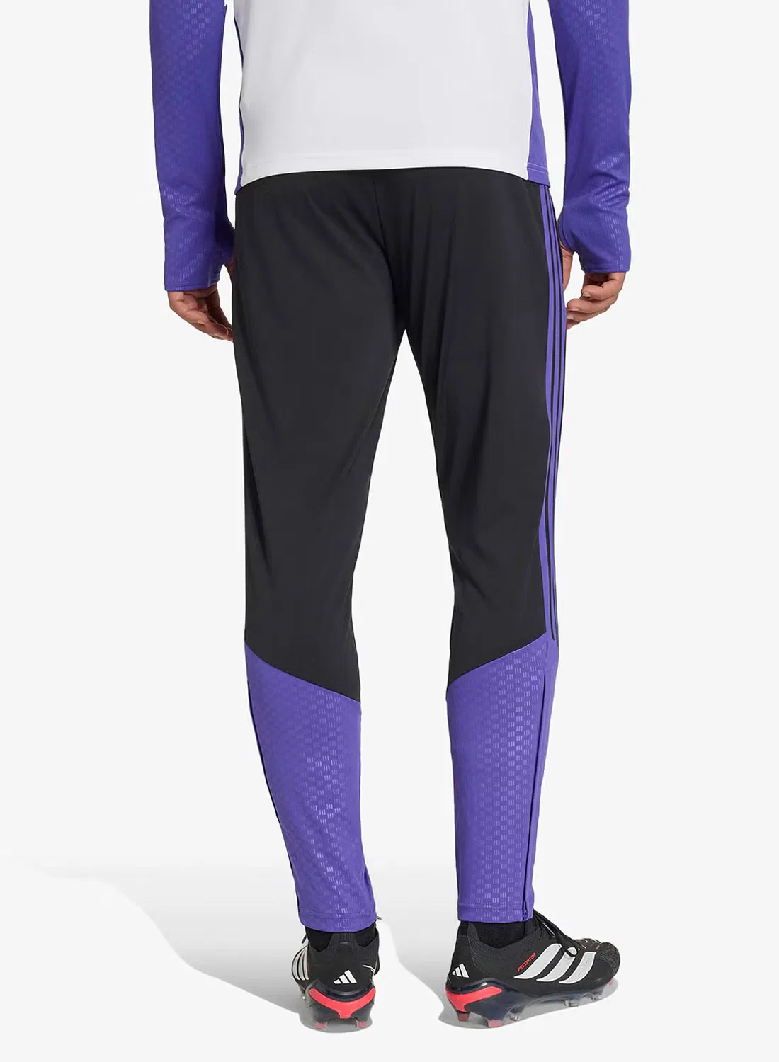 Штаны спортивные с зауженным кроем Tiro 26 Adidas, черный — фото 2