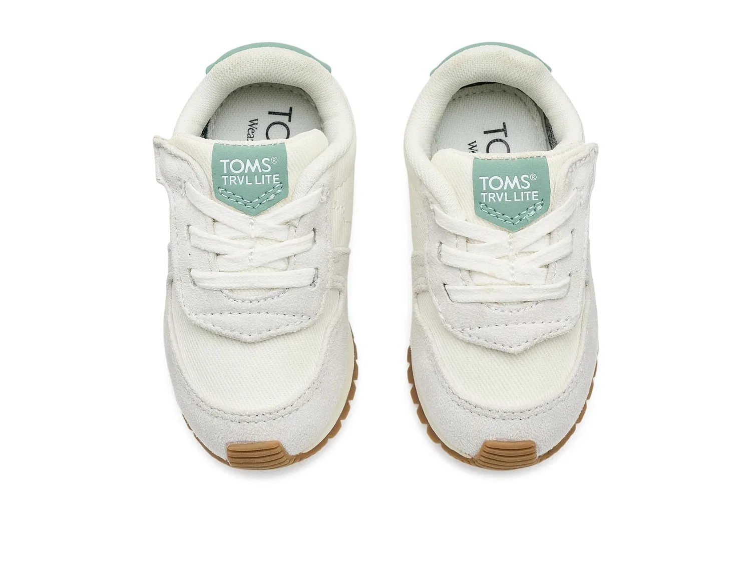 Кроссовки TRVL Lite Retro (для малышей и маленьких детей) Toms Kids, Natural — фото 3