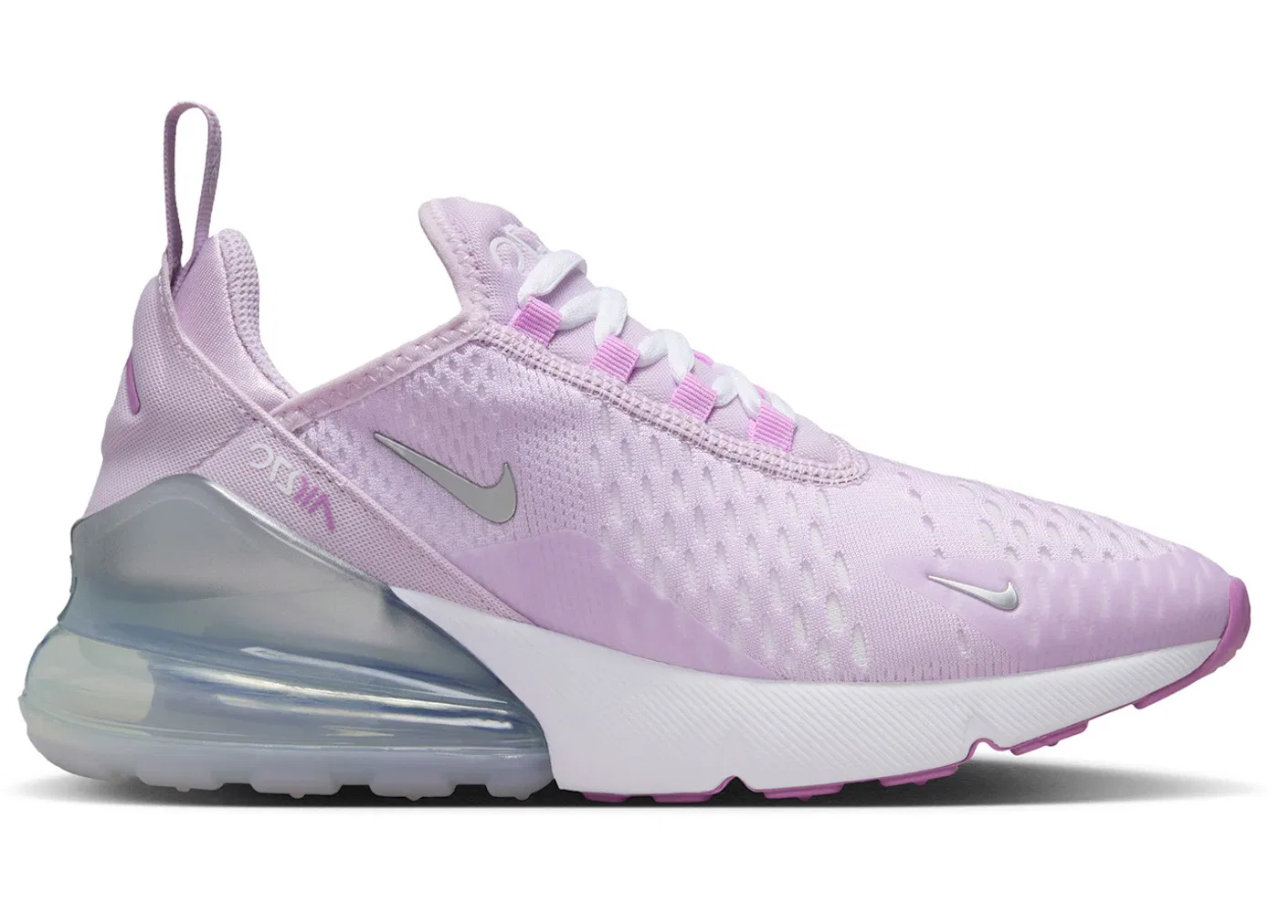 Детские кроссовки Lifestyle Nike Air Max 270, Doll/Rush Fuchsia/White/Metallic Silver