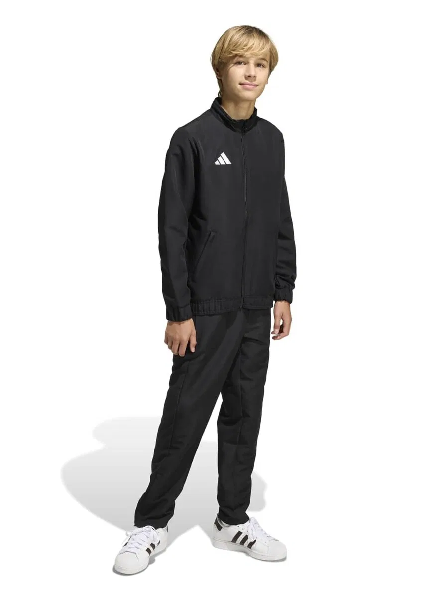 Спортивные брюки ADIDAS PERFORMANCE Regular Workout Pants 'Entrada26 Presentation' черного цвета — фото 4