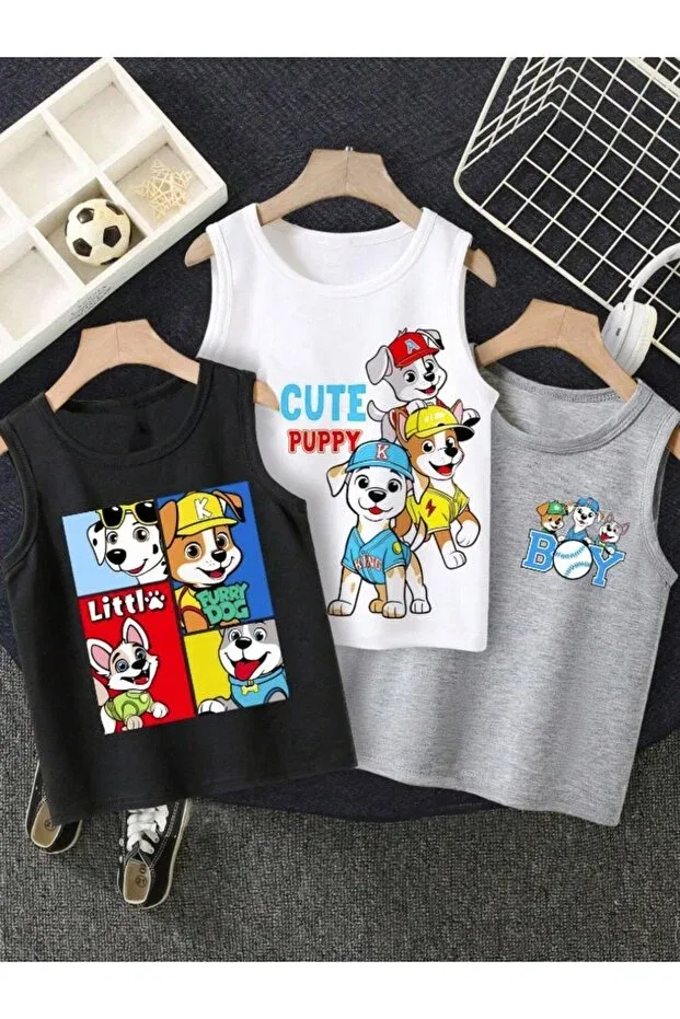 Детская футболка для девочек с принтом Basics Morning Kids, Multicolor1