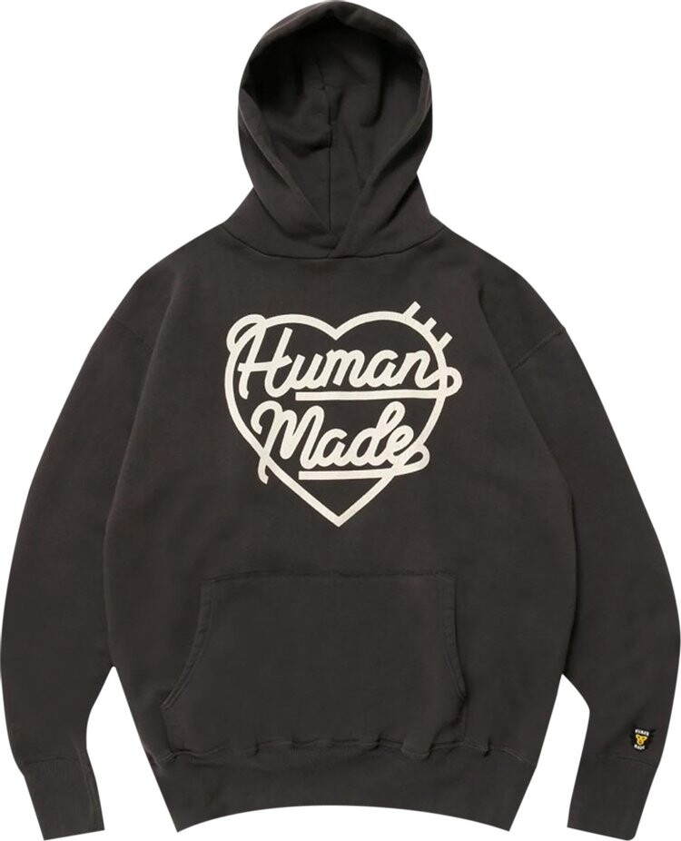 

Толстовка Human Made Hooded Sweatshirt 'Black', черный