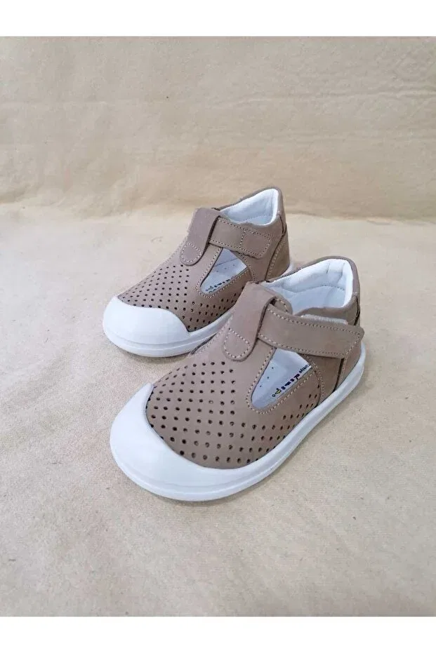 Детские туфли для девочек с ортопедической подошвой Özgür Kids, Mink