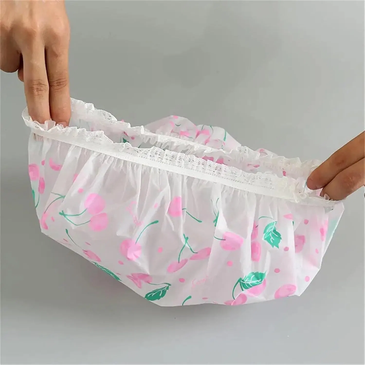 Шапочка для душа, водонепроницаемая, EVA, ZWCSHUU, 10 г, Style A 1pc — фото 3