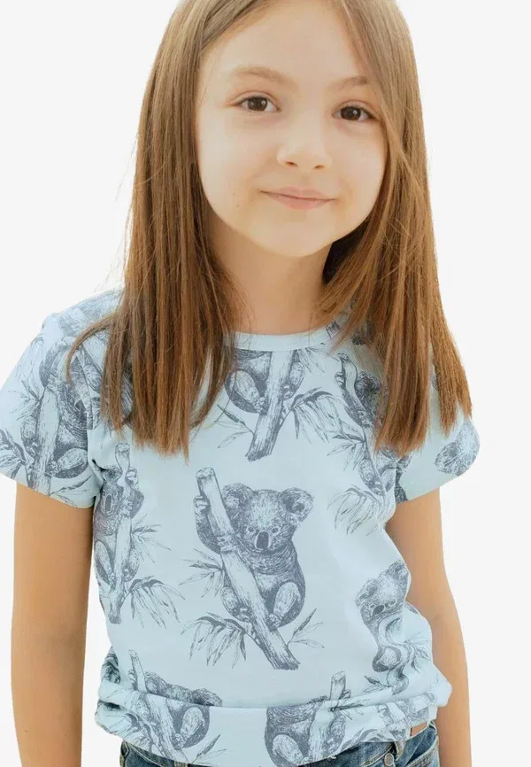 Футболка с принтом Koalas-t-Shirt Walkiddy, синий