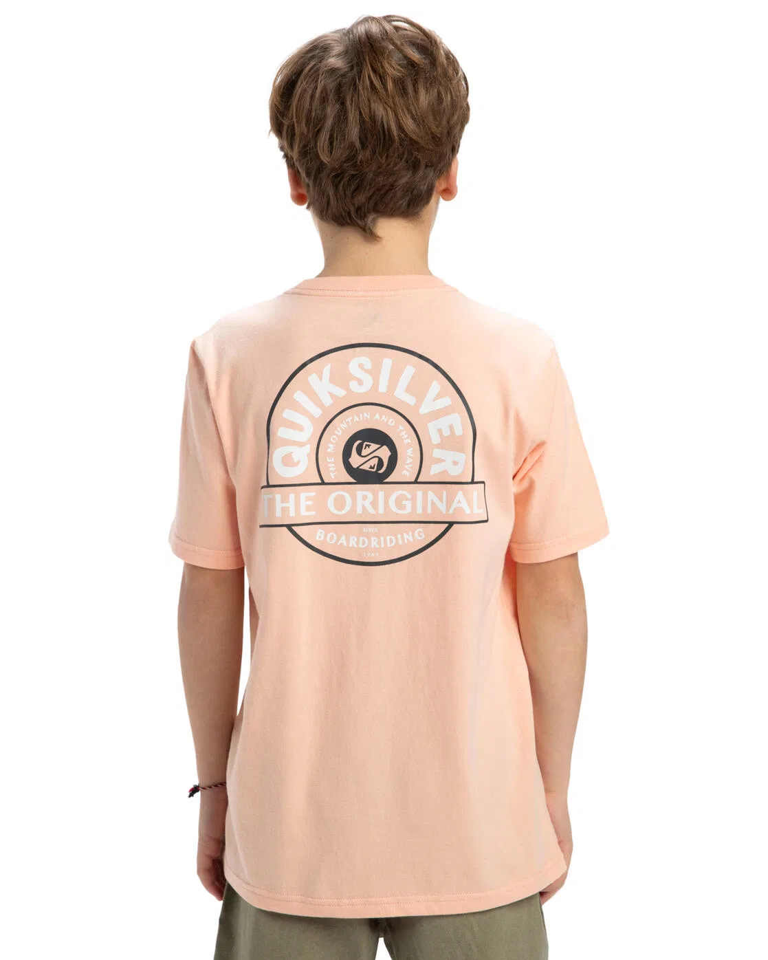 Детская футболка с коротким рукавом EV SUMMER ROAD Quiksilver, Роза — фото 2