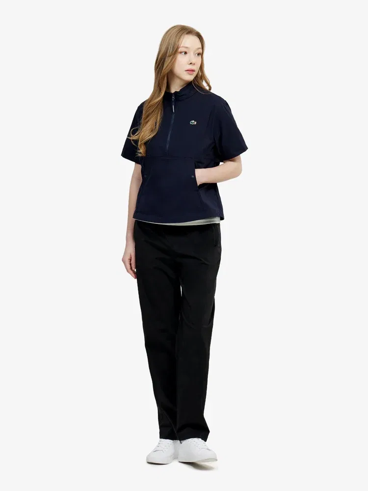 Куртка-анорак LACOSTE Woven Silhouette, Navy — фото 4