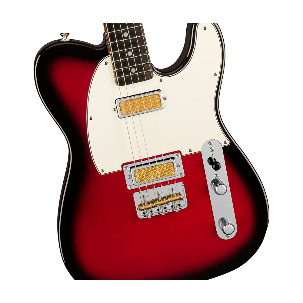 Электрогитара Fender Telecaster с золотой фольгой Candy Apple Burst — фото 4