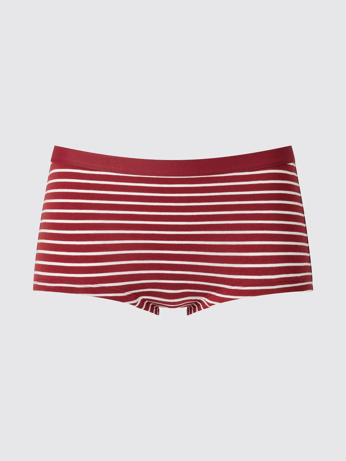 Шорты Uniqlo, полосатые, красный