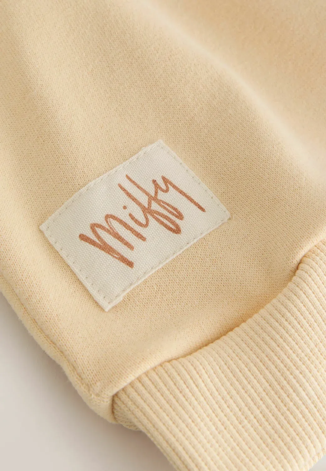 Комплект из толстовки и широких штанин - толстовка Next, Light Yellow Stripe — фото 4