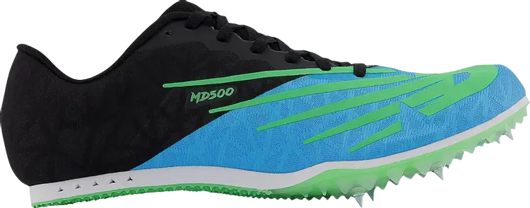 

Бутсы New Balance MD500v8 'Blue Black Green', синий