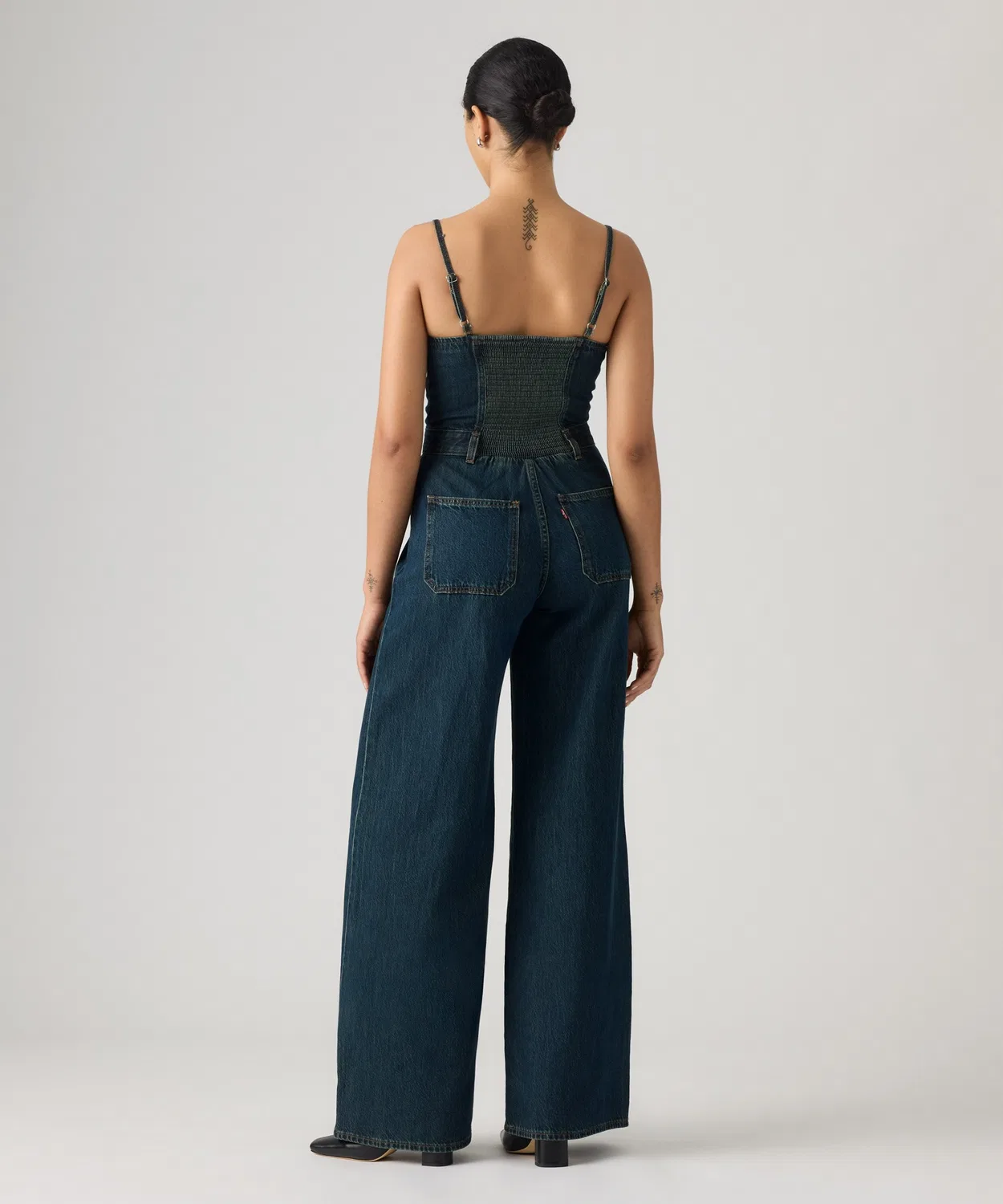 Женский комбинезон с длинным рукавомLevi's Seam, Темно-синий — фото 3