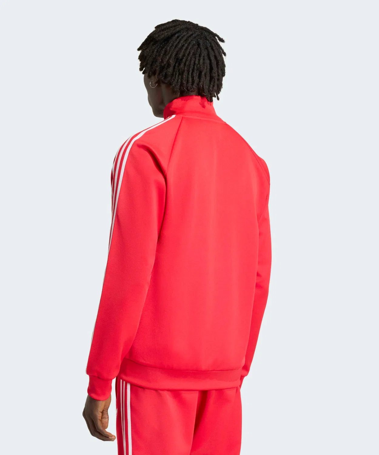 Мужской трек-топ с принтом Liverpool FC Original Trefoil Adidas, Red — фото 2