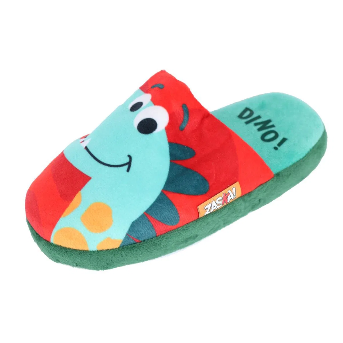 Детские тапочки для мальчиков с закрытым носком Fun Dino Slide-On Textiel Trade, Multi