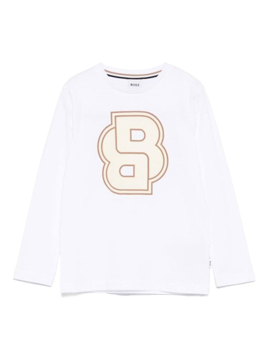 

BOSS Kidswear футболка с логотипом, белый