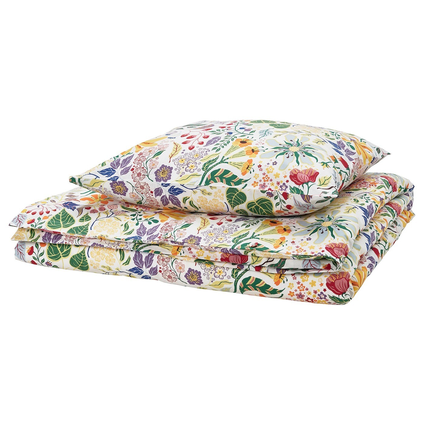 Комплект постельного белья Ikea Strandlummer, 150х200/50x60 см, мультиколор
