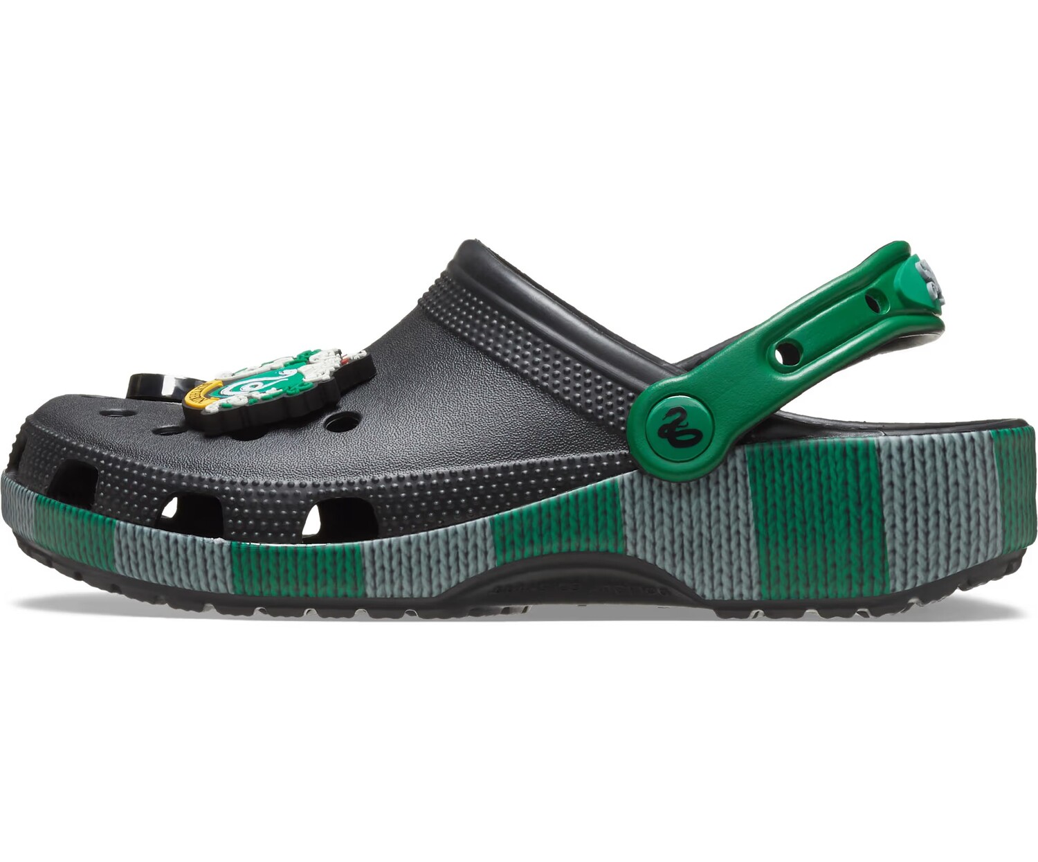 

Сабо Crocs Harry Potter, Slytherin, черный/зеленый