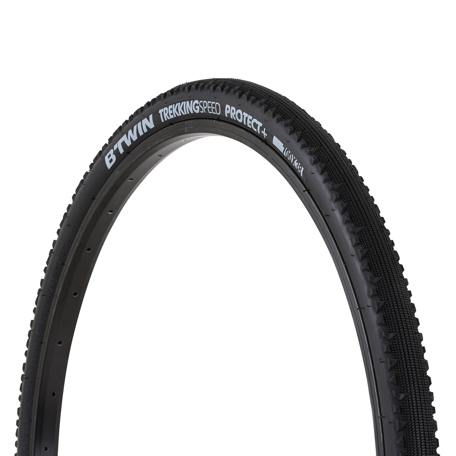 

Велопокрышка Trekking 9 700×38 Protect Plus BTWIN