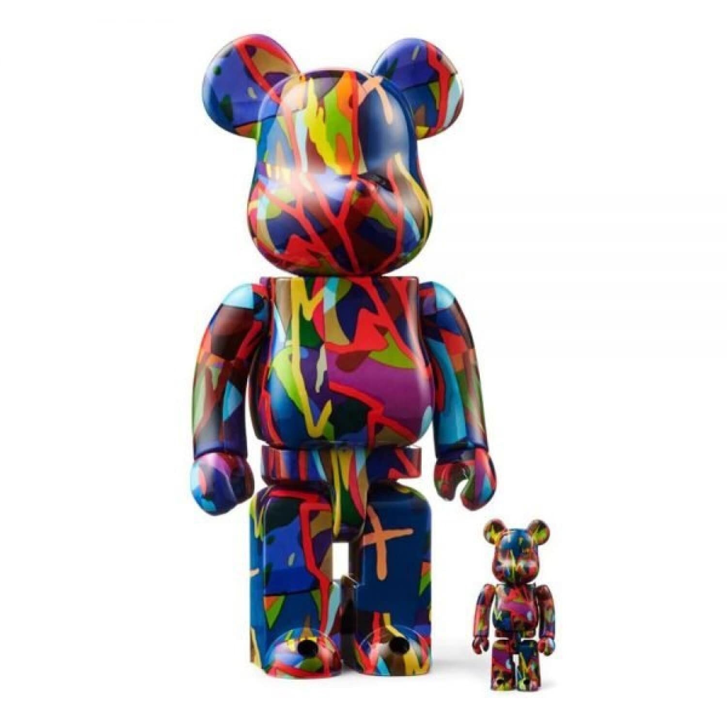 

Виниловая фигурка Be@rbrick Kaws Tension 400% + 100%