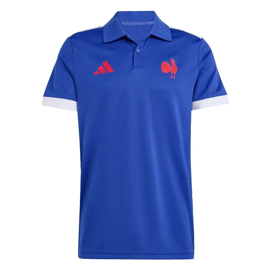 Футболка ADIDAS PERFORMANCE «Реплика футболки болельщиков домашней команды сборной Франции по регби», синяя — фото 2