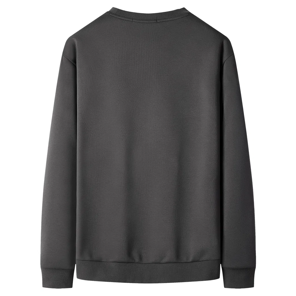 Детский свитшот с круглым вырезом, свободный крой, Unisex, SEPTWOLVES, Gray — фото 3