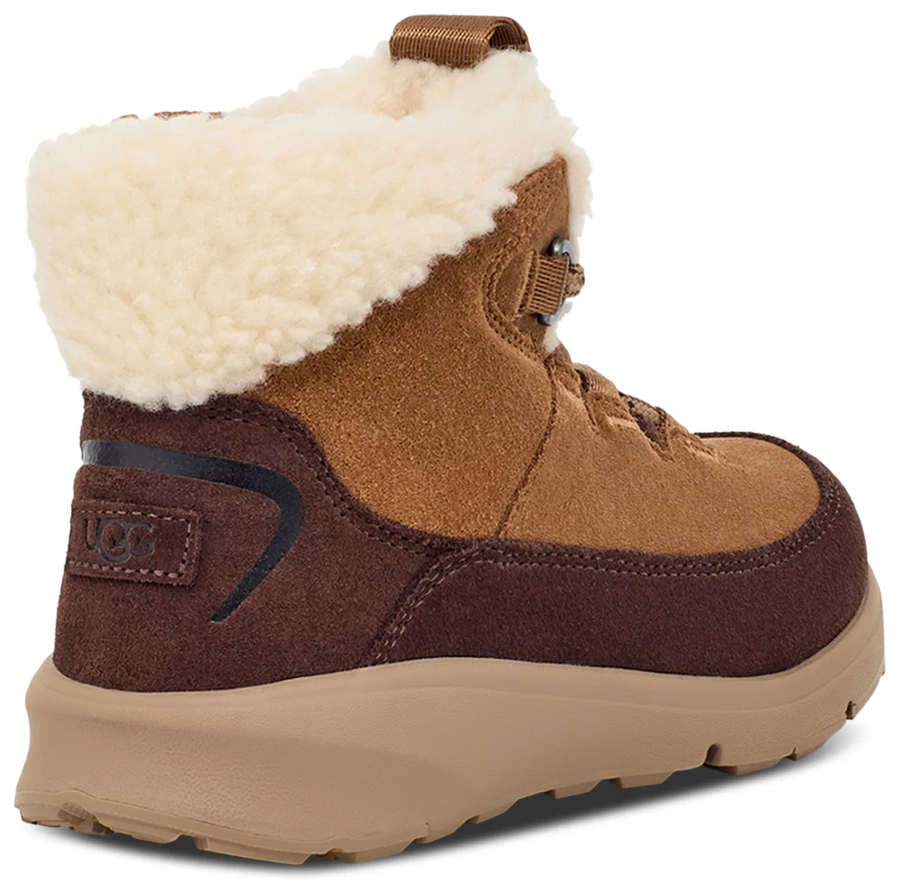 Ботинки для мальчиков Terretrail Cozy Lace UGG, цвет Chestnut — фото 3