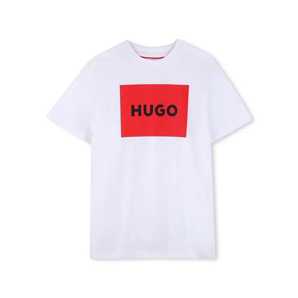 Футболка с коротким рукавом G00572 Hugo, белый