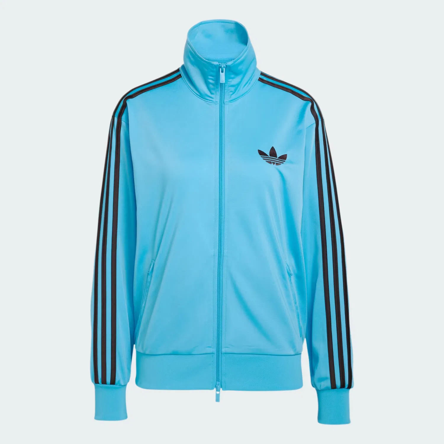 Женская спортивная куртка свободного кроя Firebird Loose Track Top Adidas Originals, App Sky Rush — фото 4