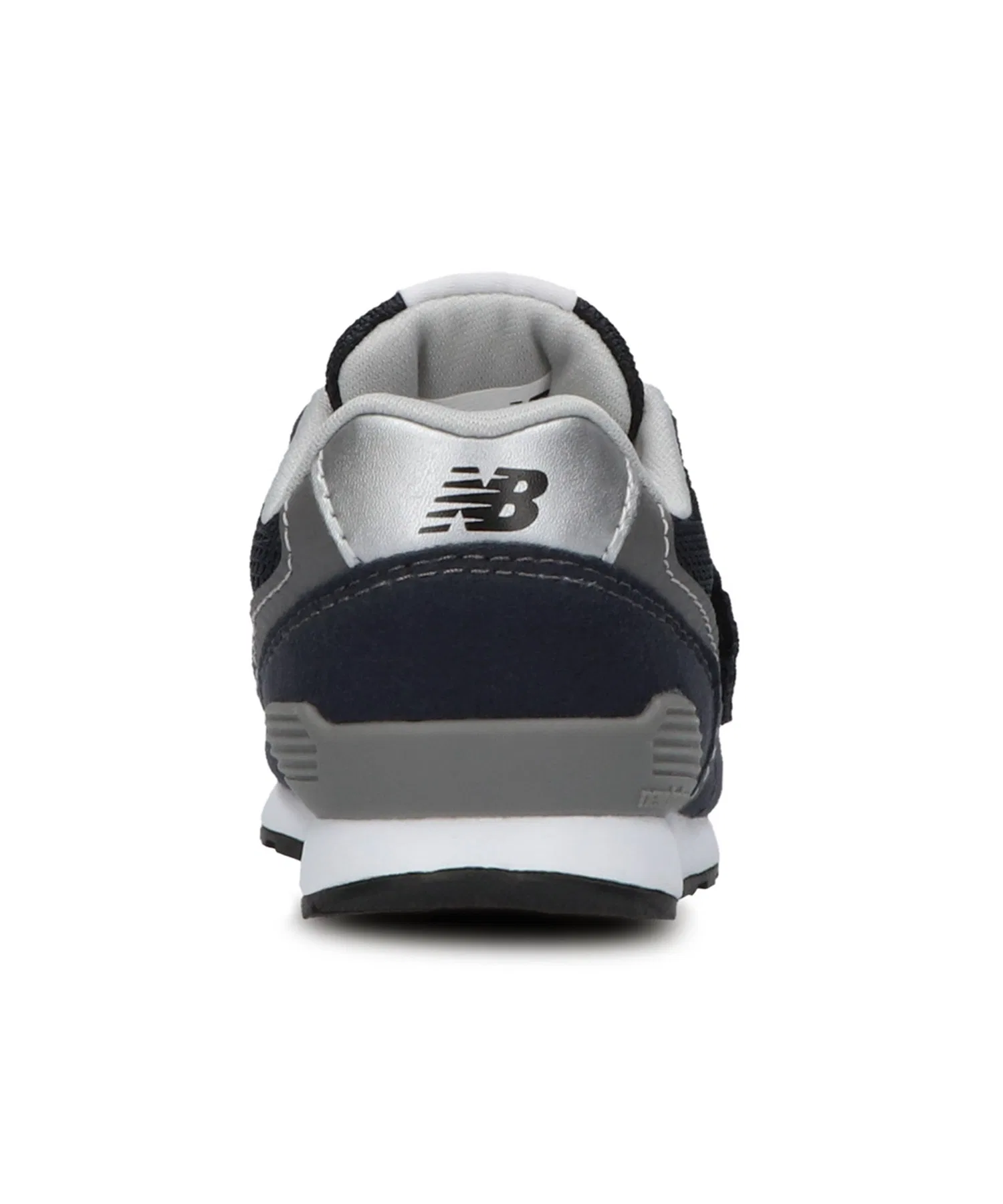 Детские кроссовки New Balance 996 с липучками для спорта и прогулок чёрные — фото 4