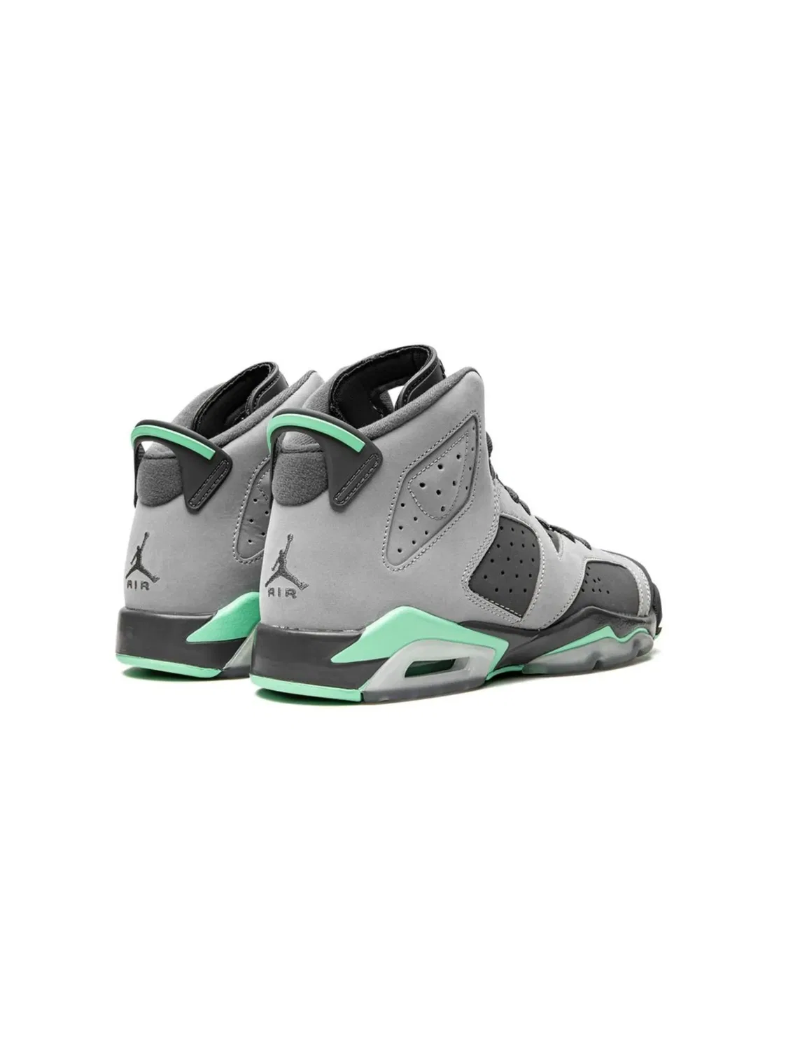 Кроссовки Air Jordan 6 Retro Green Glow — фото 3