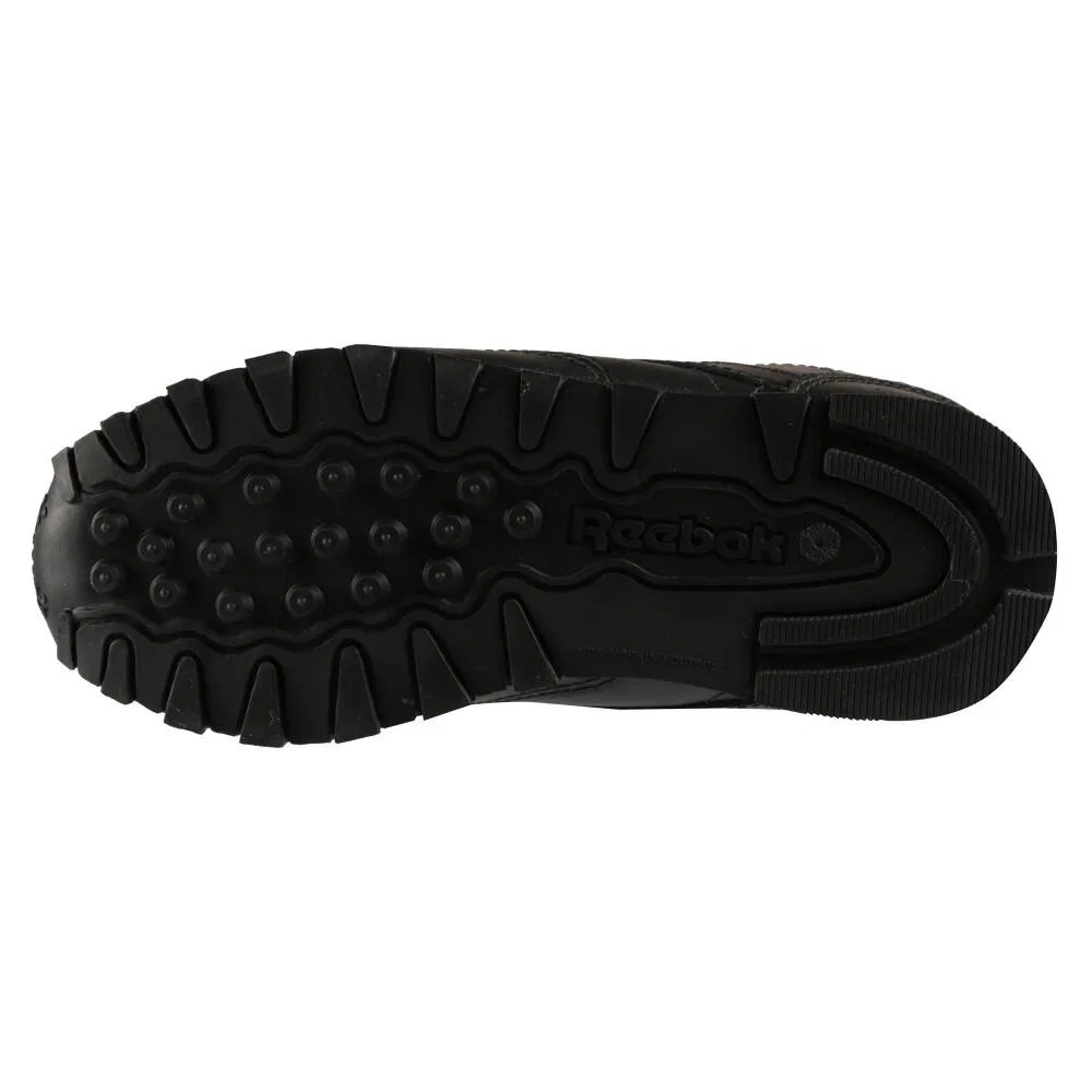 Детские кожаные кроссовки Classic Leather Reebok, Schwarz — фото 4