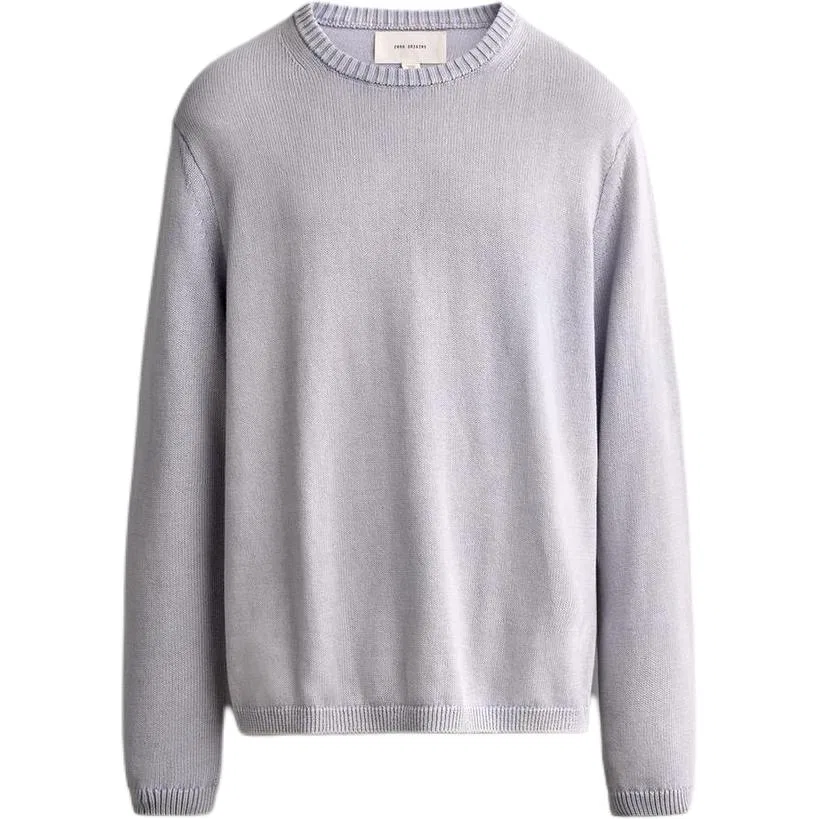 Мужской свитер с круглым вырезом Blue/Light Purple ZARA