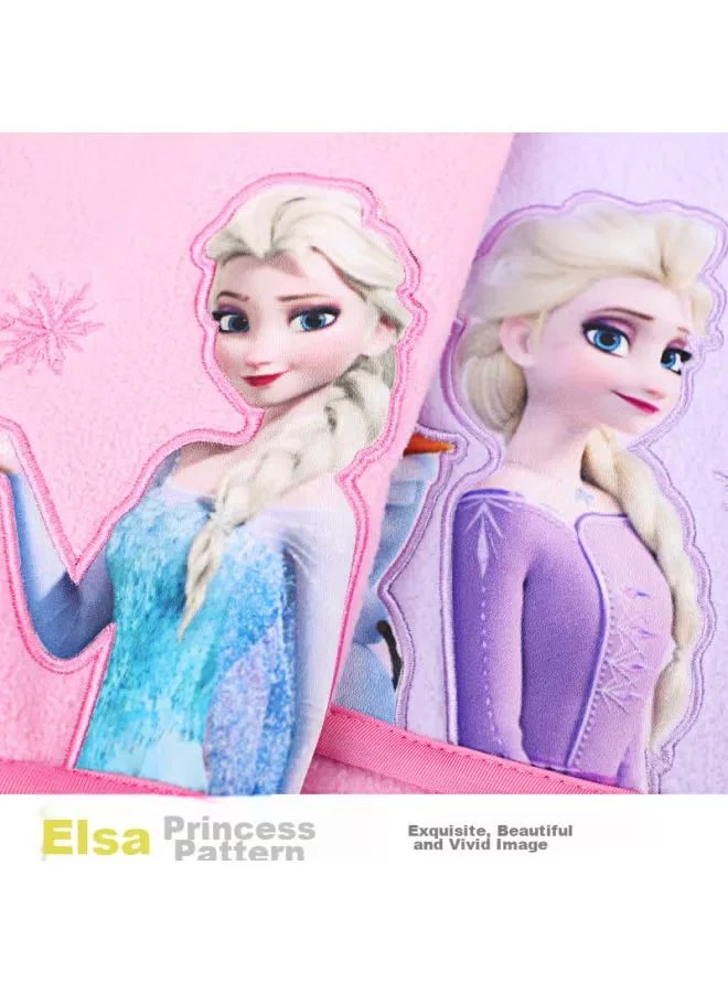 Жилет детский с принтом Elsa Disney, фиолетовый — фото 4