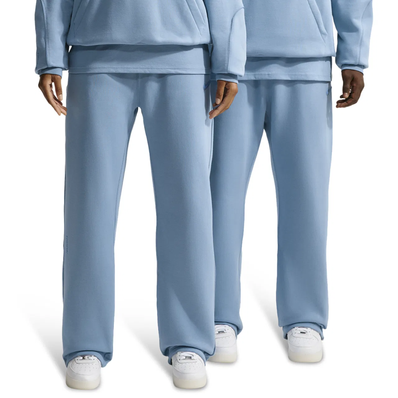 Мужские спортивные штаны из футера с принтом, модель NOCTA, Nike, Blue Blue