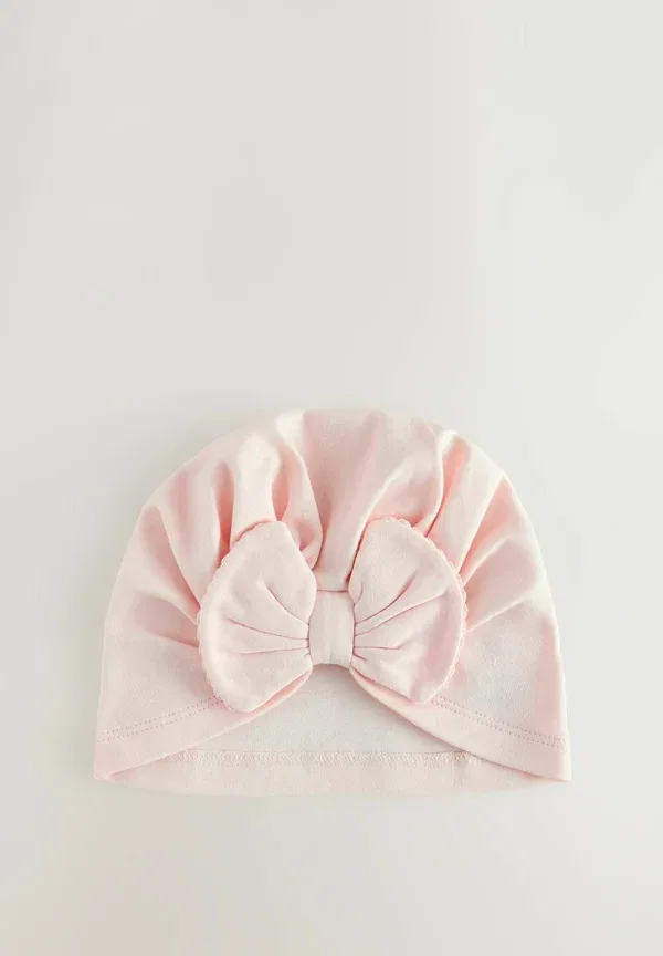 Комплект тюрбанов 2 шт 100% хлопок Turbans 2 pack Next, pink/White, белый/розовый — фото 3