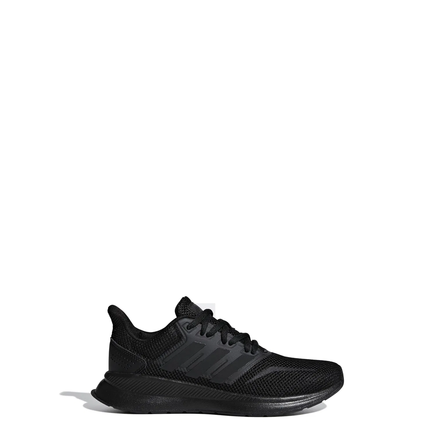 Детские беговые кроссовки для мальчиков с амортизацией Falcon K Adidas, Black Core Black Core Black Core Black Core Black Core Black Core Black Core Black