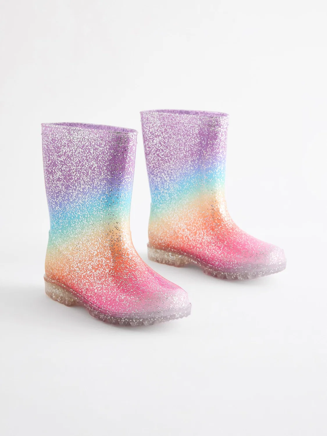 Резиновые сапоги Rainbow Glitter Next, разноцветный