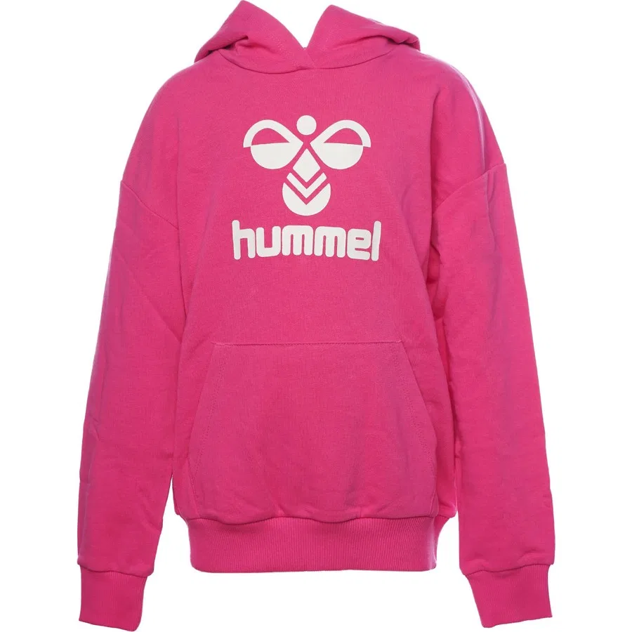 Детский худи с принтом Hmlahri Hoodie Hummel, Розовый — фото 2