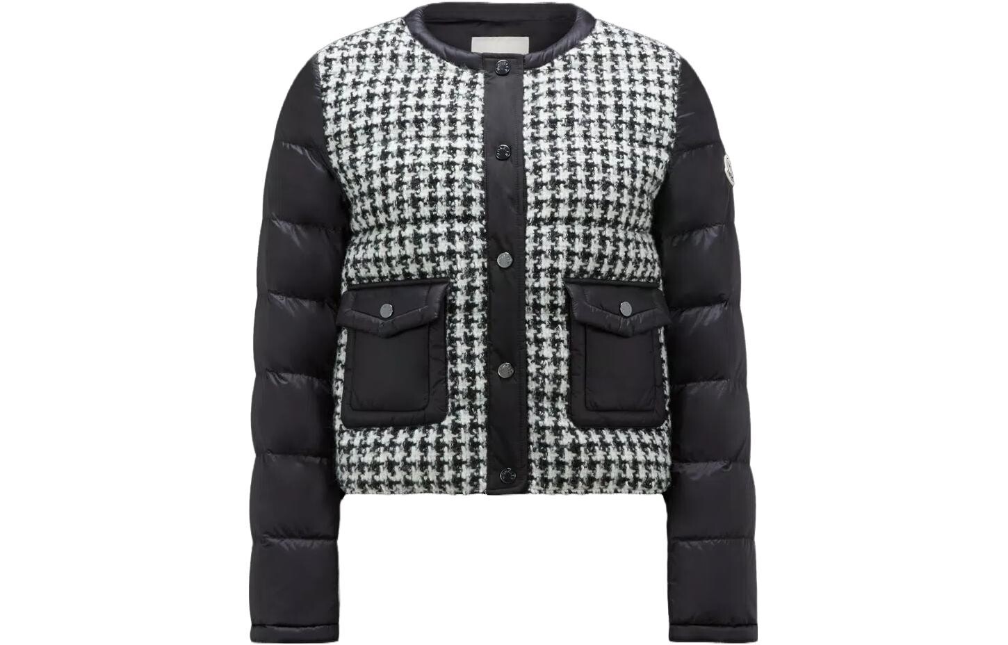 

Пуховик женский черный Moncler