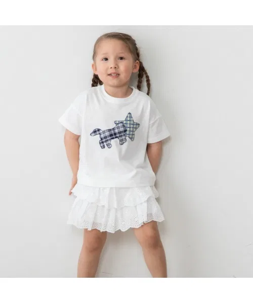 Toys"R"Us/Babies"R"Us Детская юбка-шорты с рюшами First Closet x mio, Белый — фото 3