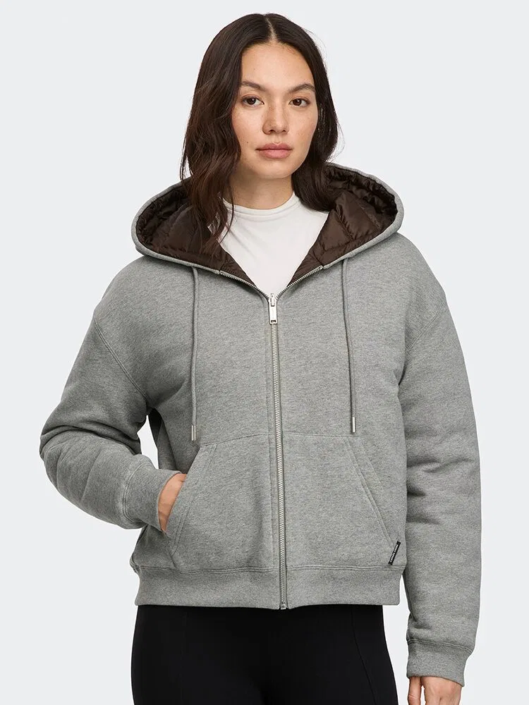 Куртка женская утепленная реверсивная CANADA GOOSE, Charcoal Gray