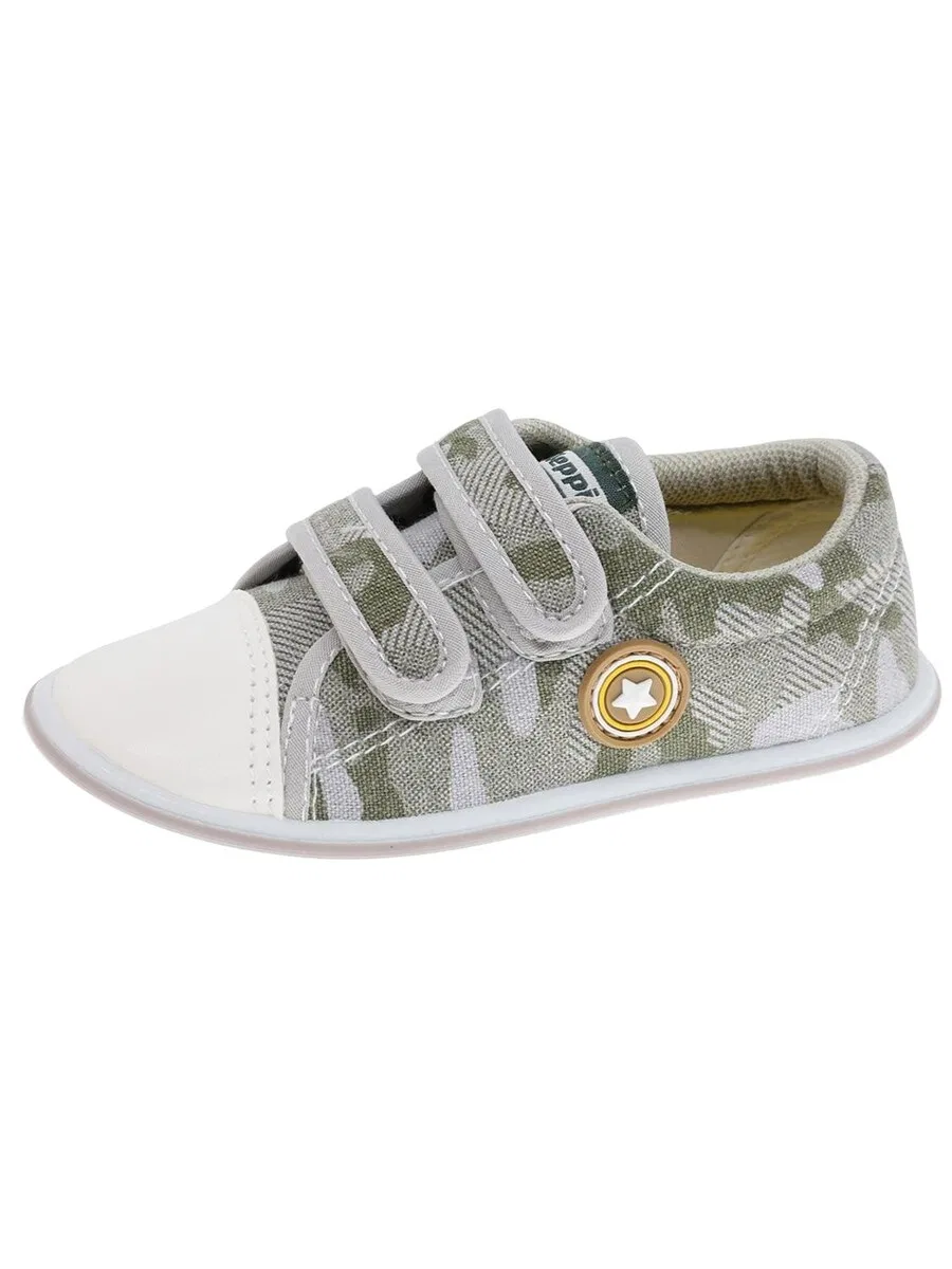 Кроссовки Beppi 'Canvas Shoe' зеленого цвета