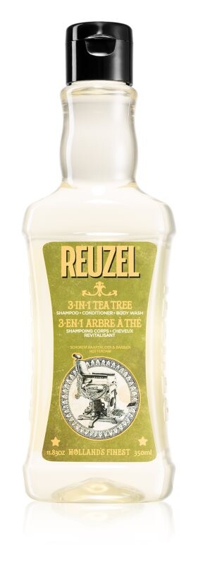 

3 в 1 шампунь, кондиционер и гель для душа для мужчин Reuzel Tea Tree