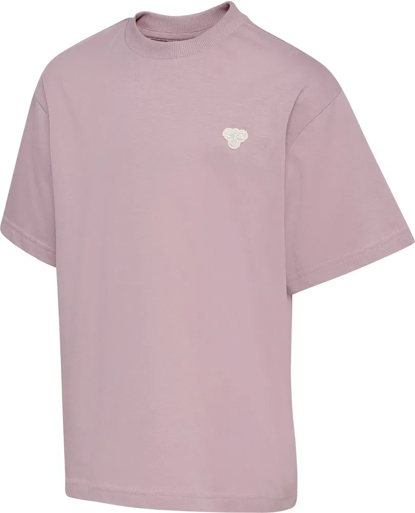 Футболка свободная с принтом пчела Hmljr Loose T-Shirt S/S Bee Hummel, фиолетовый