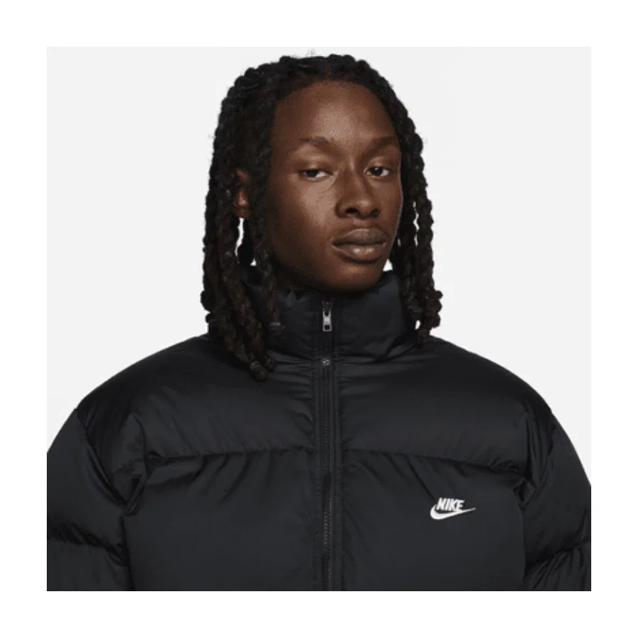 Мужская куртка-пуховик Nike Club PrimaLoft, Черный — фото 3