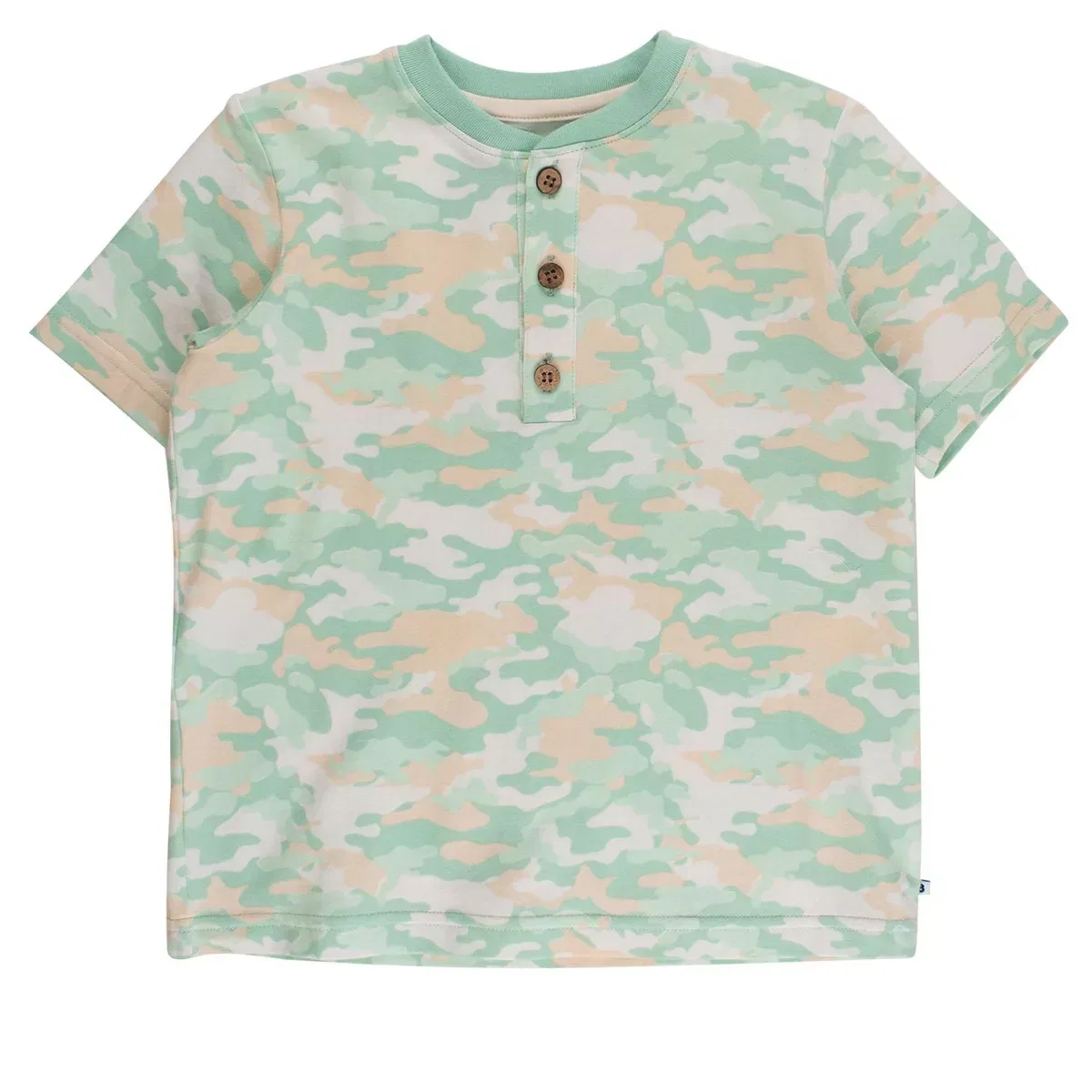 Детское поло для мальчиков с коротким рукавом RuggedButts, Sage Trail Camo