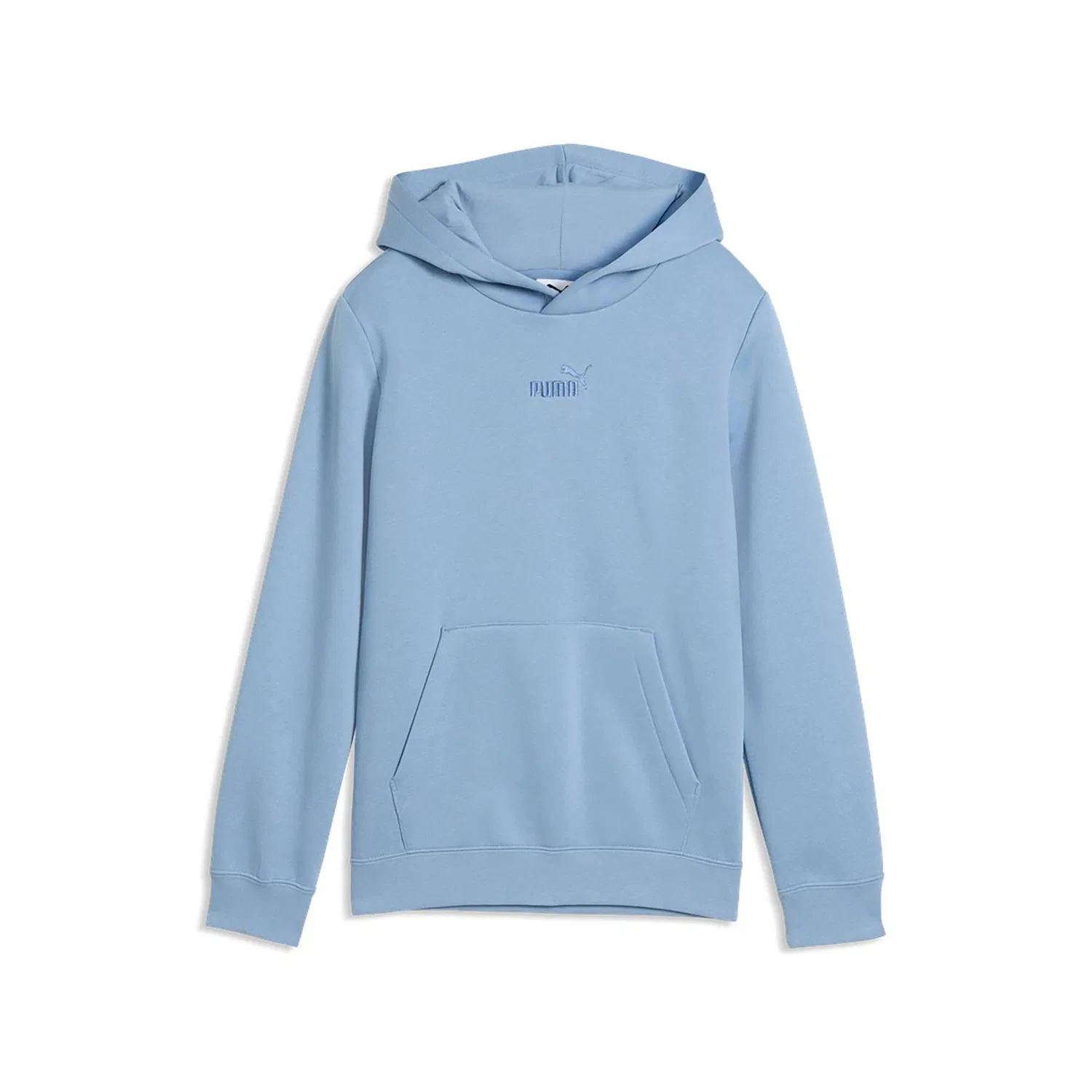 Детское худи для мальчиков с капюшоном Puma Ess Small No.1 Logo Centered Hoodie Fl B, Blau