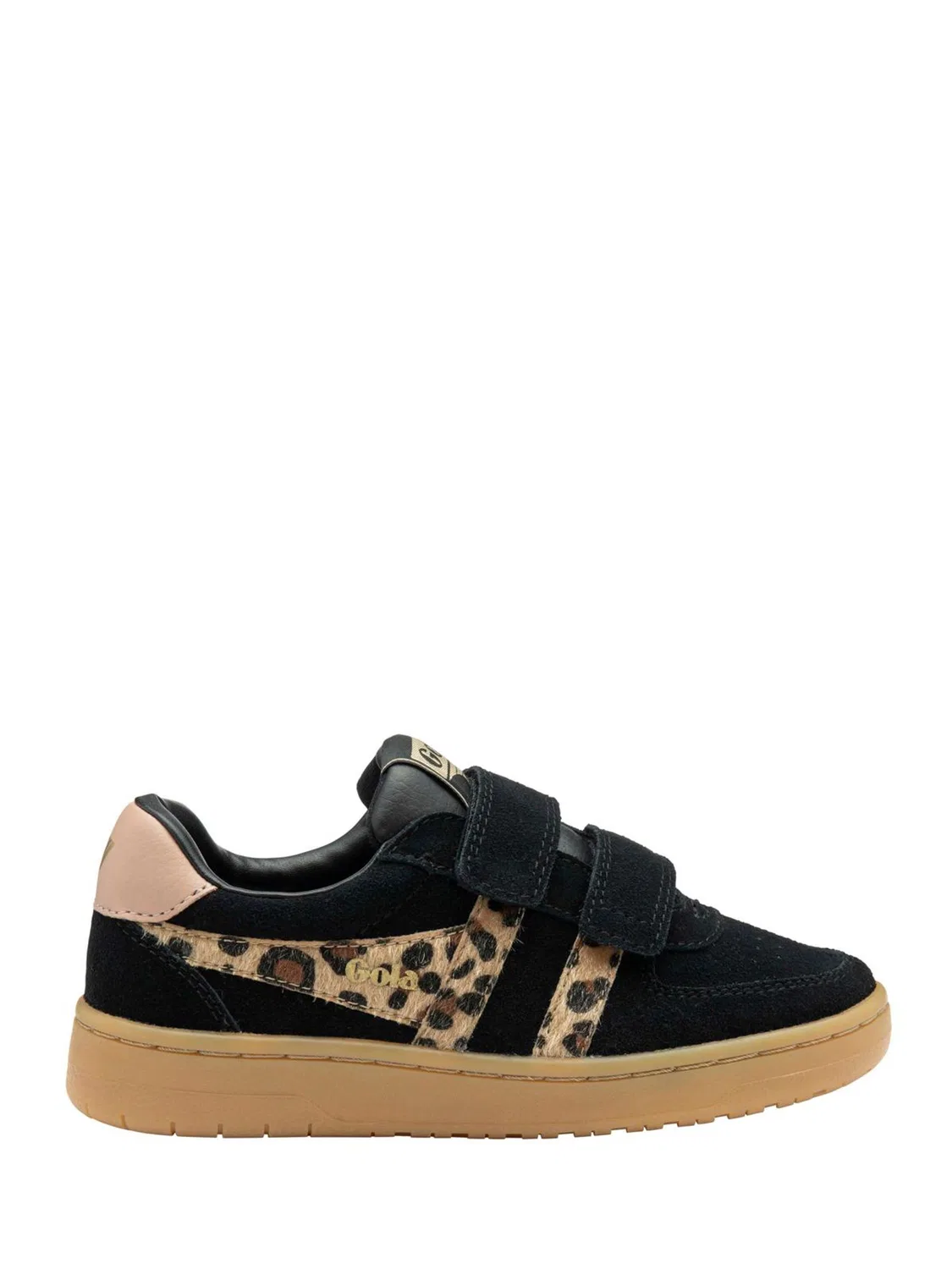 Кроссовки Gola Hawk Suede Safari Strap, черный