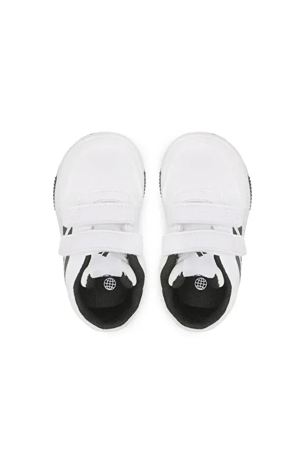 Детские кроссовки для девочек с липучкой Tensaur Sport 2.0 Cf I Adidas, White — фото 3