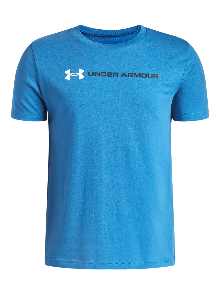 Спортивная футболка UNDER ARMOUR синего цвета